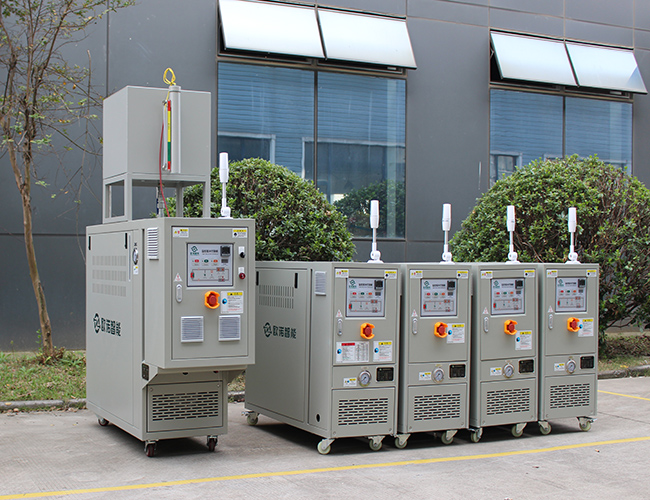 5臺定制油溫機測試合格_廠家專屬物流直發(fā)江西贛州