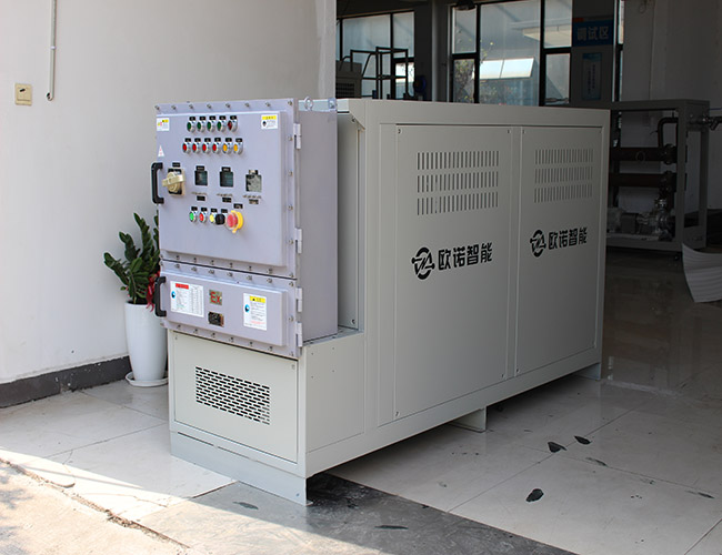 2臺防爆油溫機廠家發(fā)貨_測試合格專車護送發(fā)往陜西西安